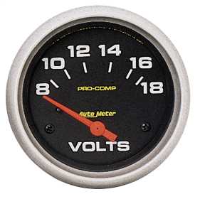 Pro-Comp™ Electric Voltmeter Gauge